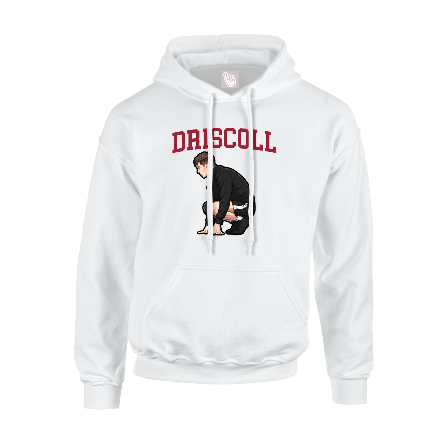 Youth Hoodie — Shirsey in White