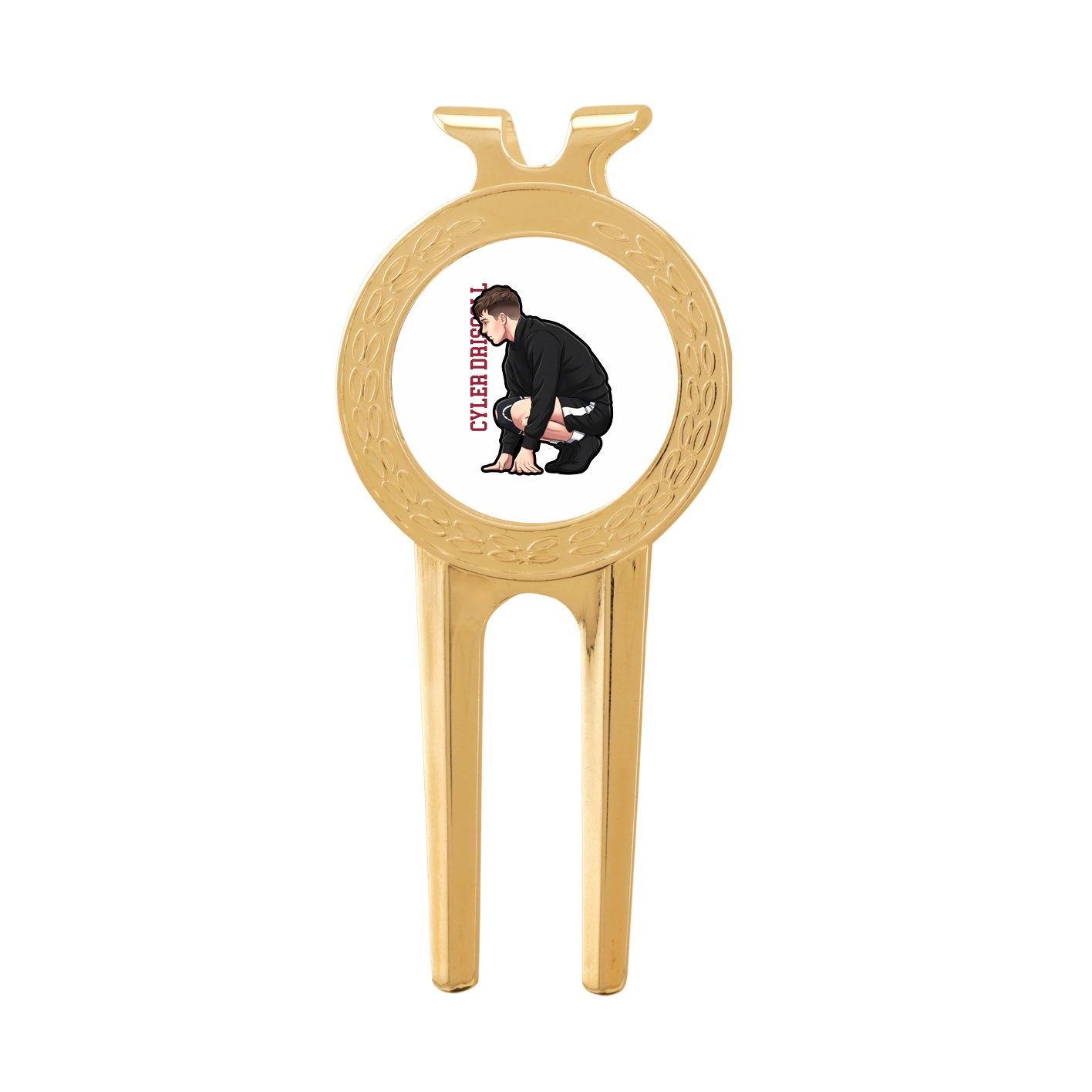 Divot Tool with Ball Marker — Name Vertical in Classic