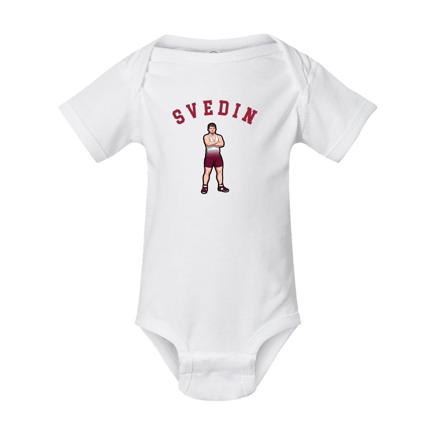 Baby Onesie — Shirsey Arch in White