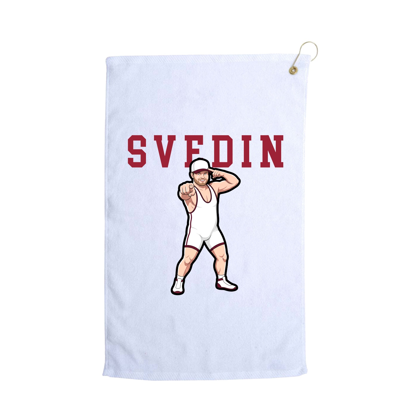 Golf Towel — Shirsey in White