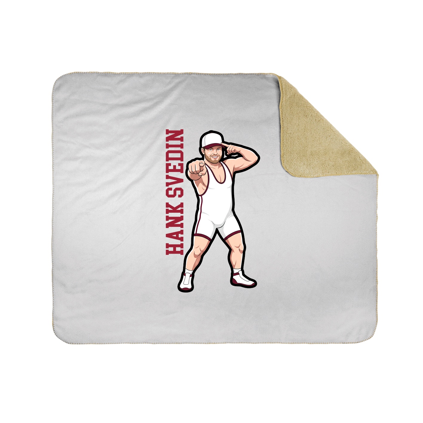 50x60 Sherpa Lined Throw Blanket