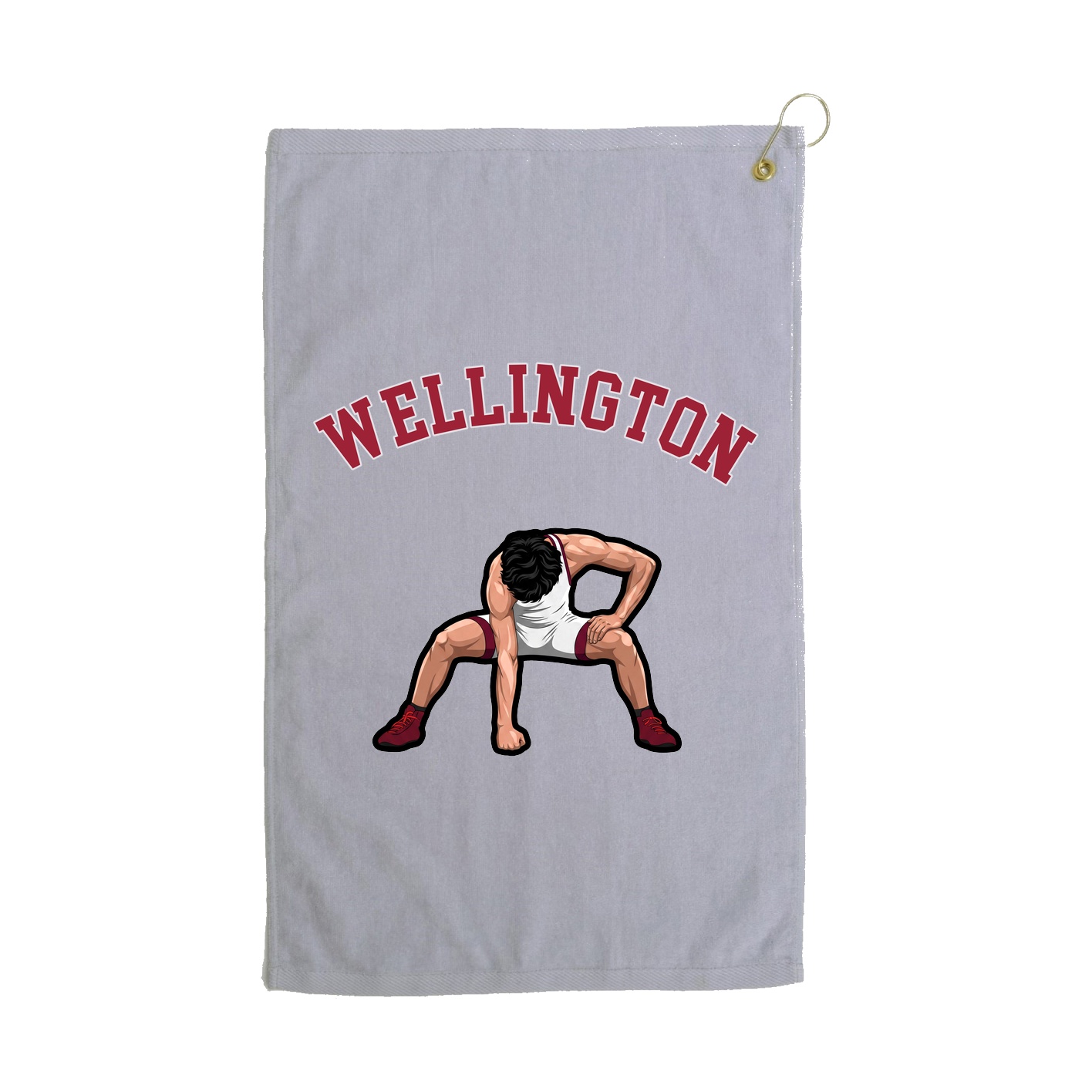 Golf Towel — Shirsey Arch in Grey