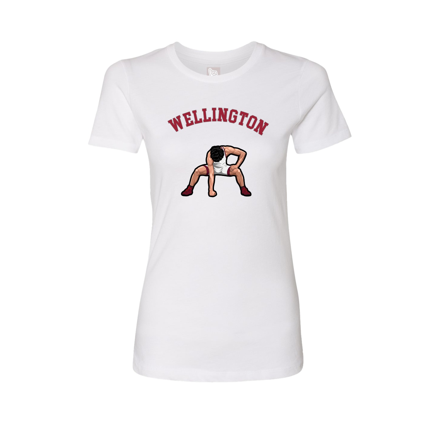 Womens Tee — Shirsey Arch in White