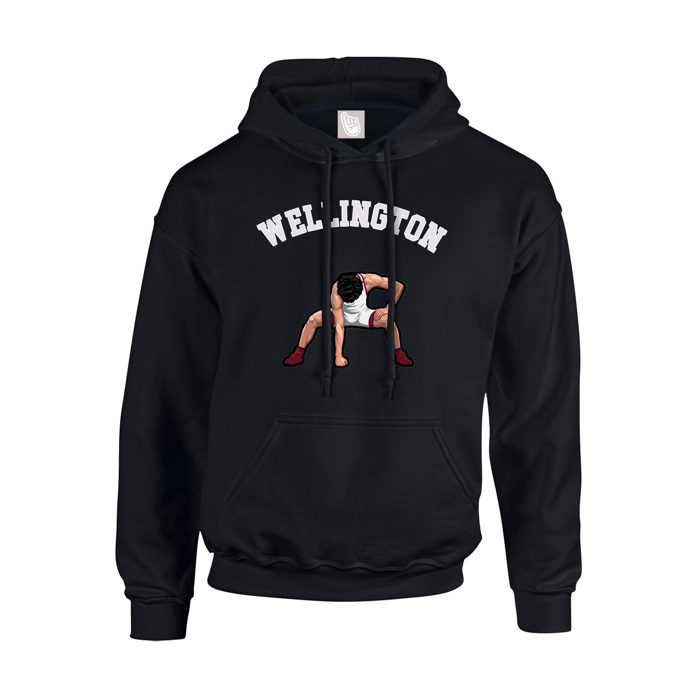 Youth Hoodie — Shirsey Arch in Black