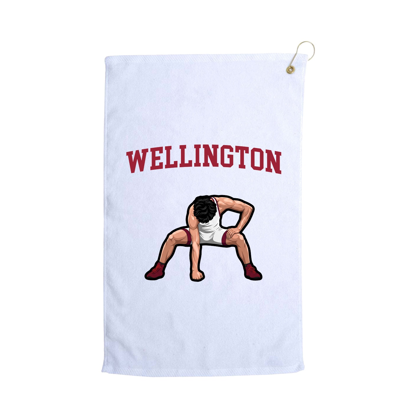 Golf Towel — Shirsey in White