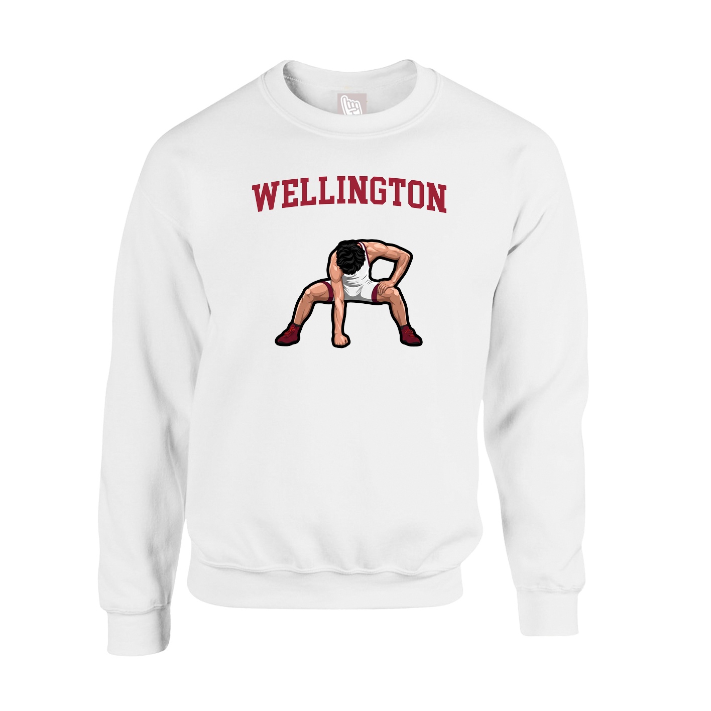 Fleece Crew — Shirsey in White