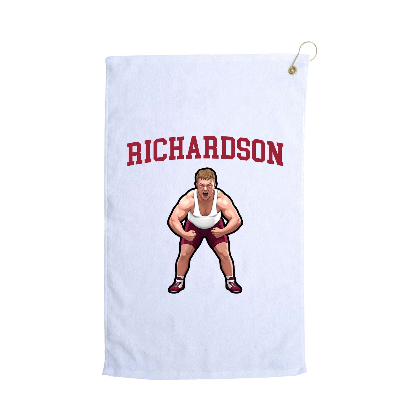 Golf Towel — Shirsey in White