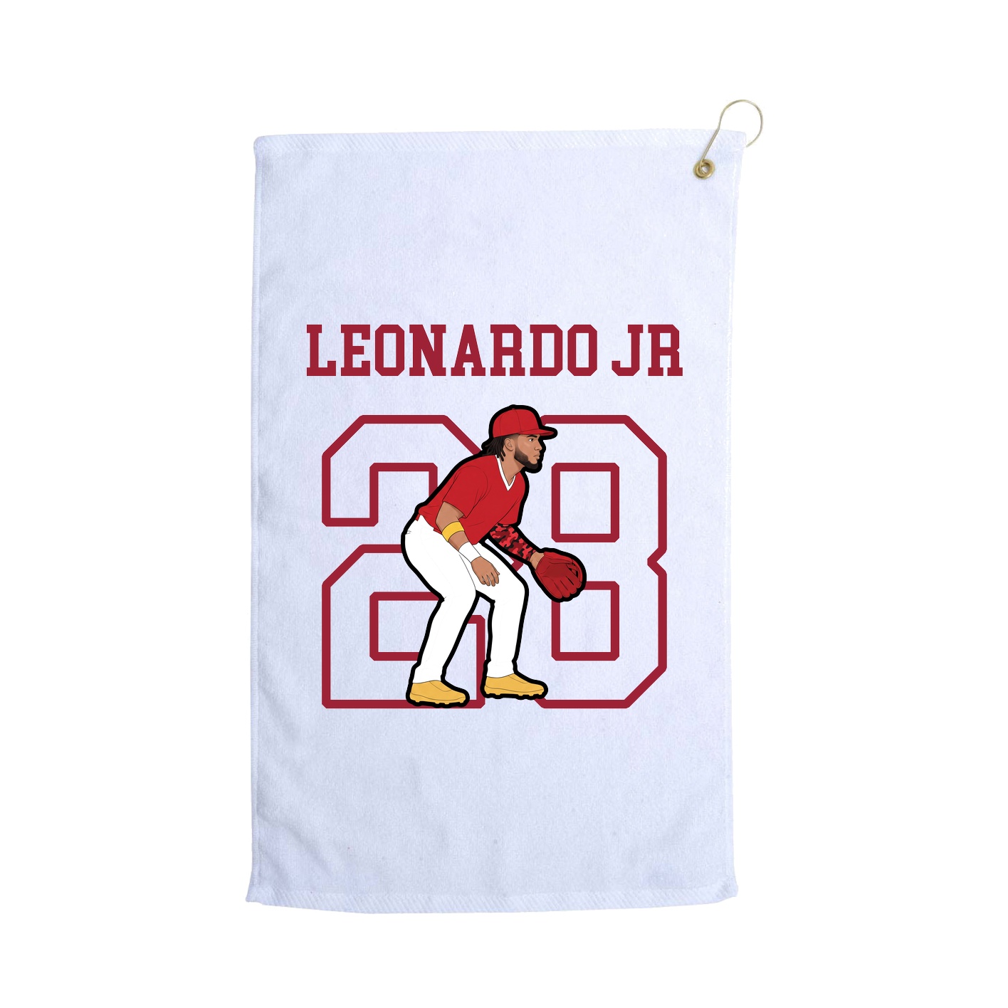 Golf Towel — Shirsey in White