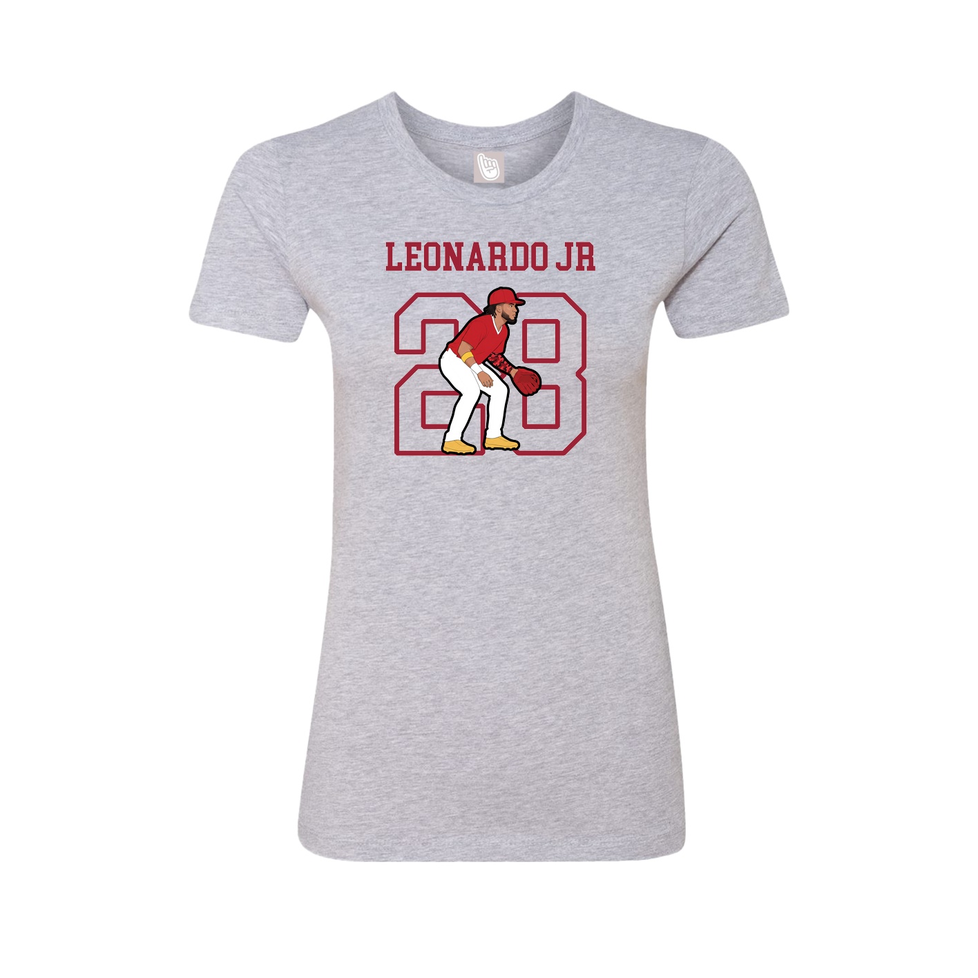 Fitted Women's Tee — Shirsey in Grey