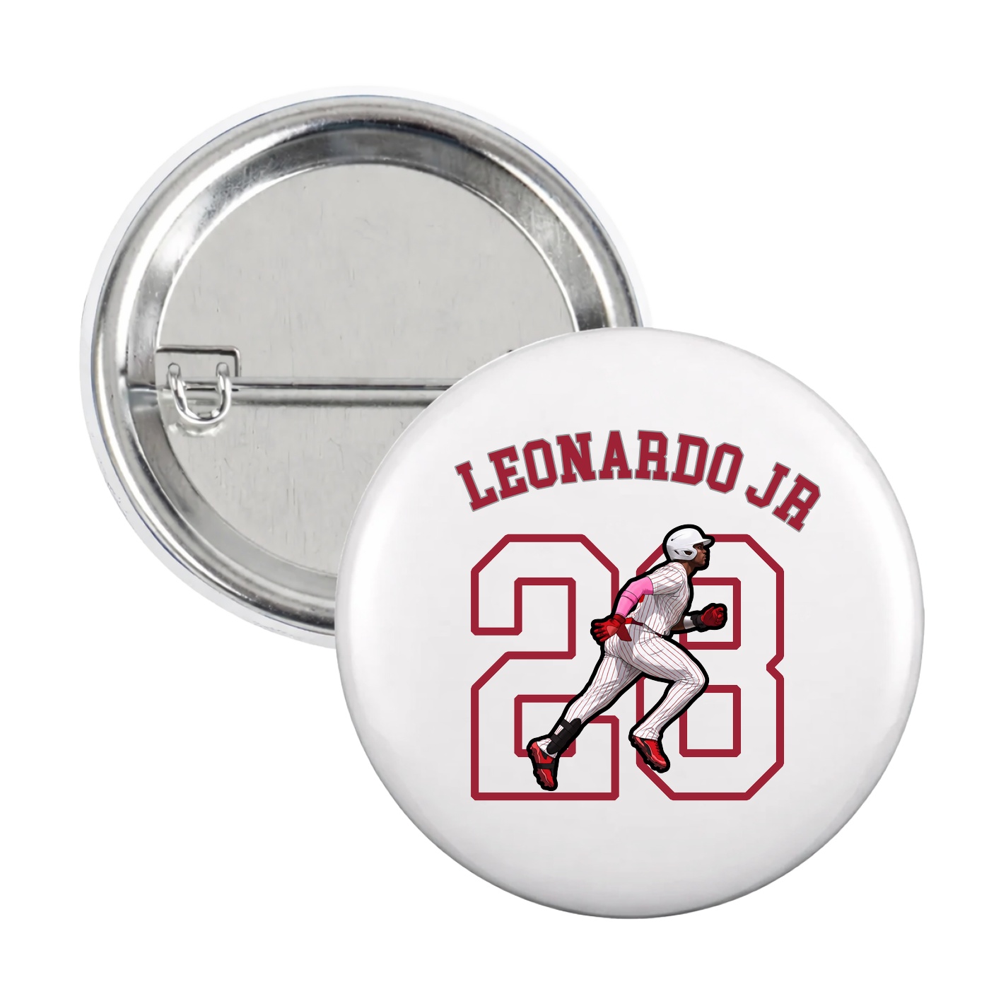 Game Day Button — Shirsey Arch in White