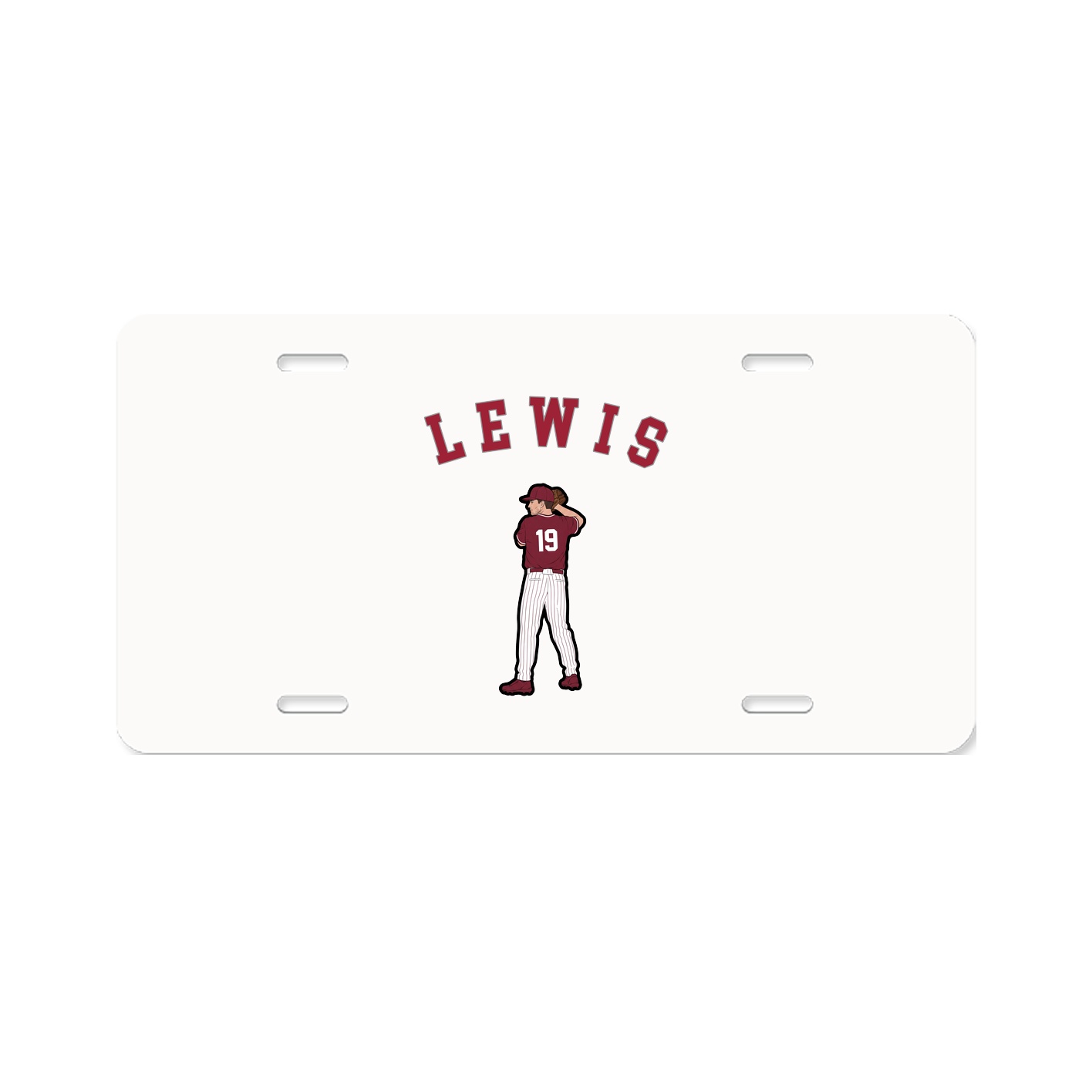 License Plate — Shirsey Arch in Classic