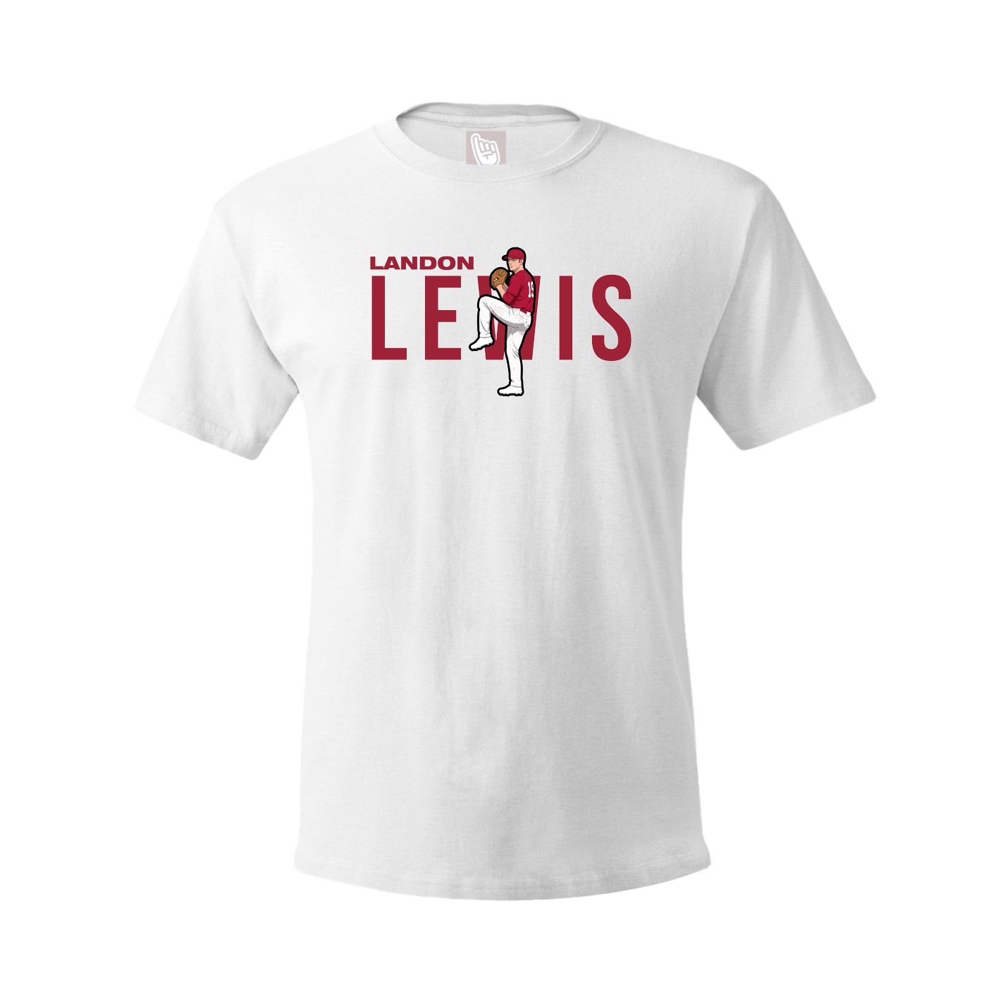 Youth Tee — Player Name in White