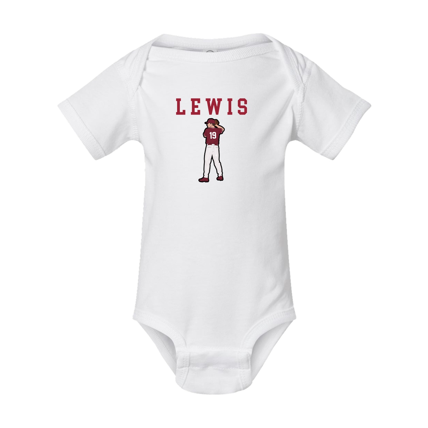 Baby Onesie — Shirsey in White
