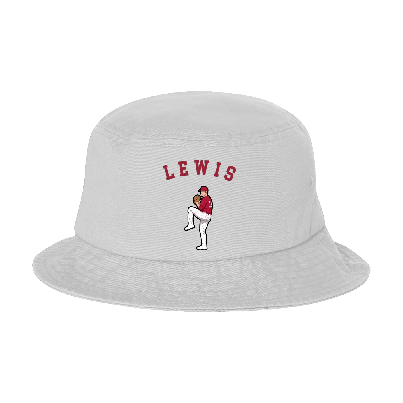 Bucket Cap — Shirsey Arch in White