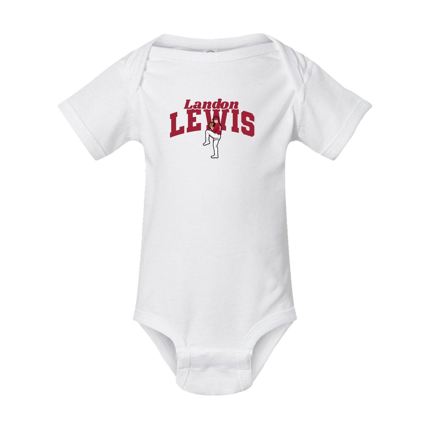 Baby Onesie — Signature Arch in White
