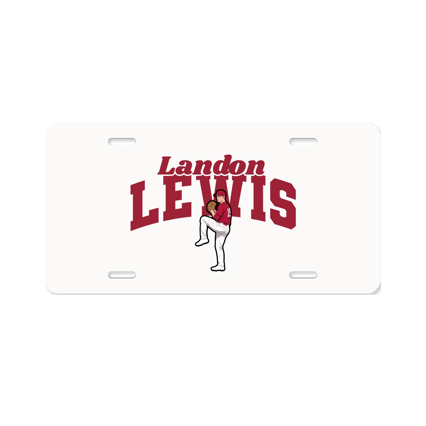 License Plate — Signature Arch in Classic