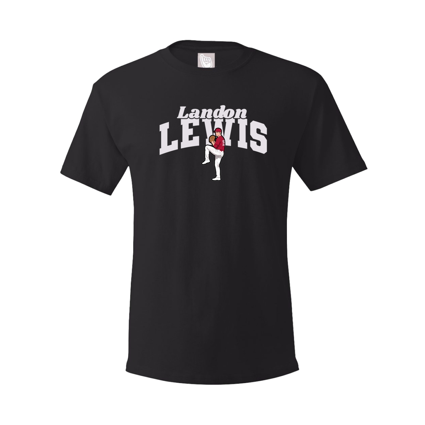Youth Tee — Signature Arch in Black