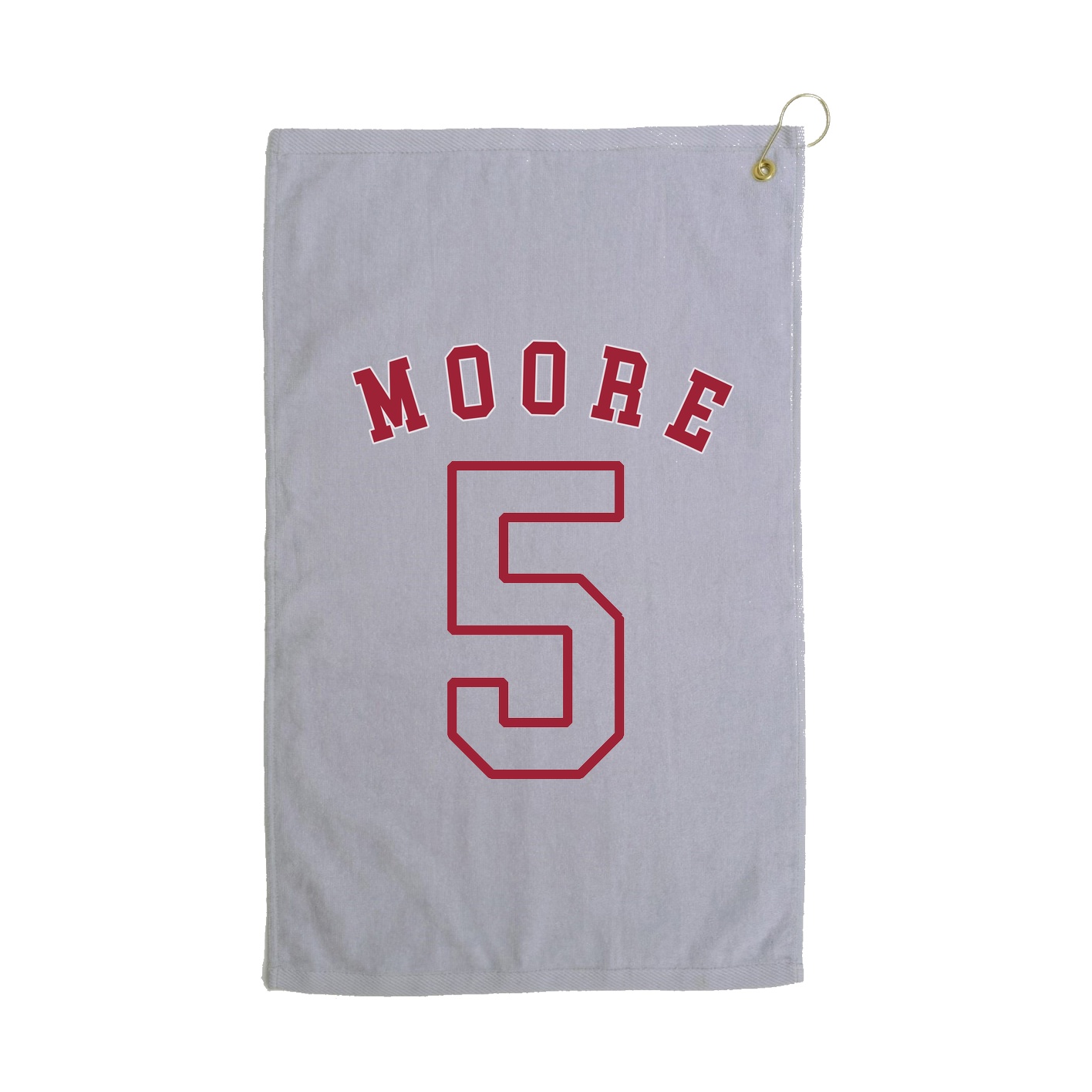 Golf Towel — Shirsey Arch in Grey