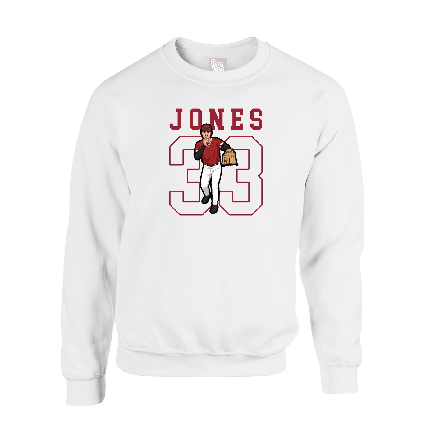 Fleece Crew — Shirsey in White