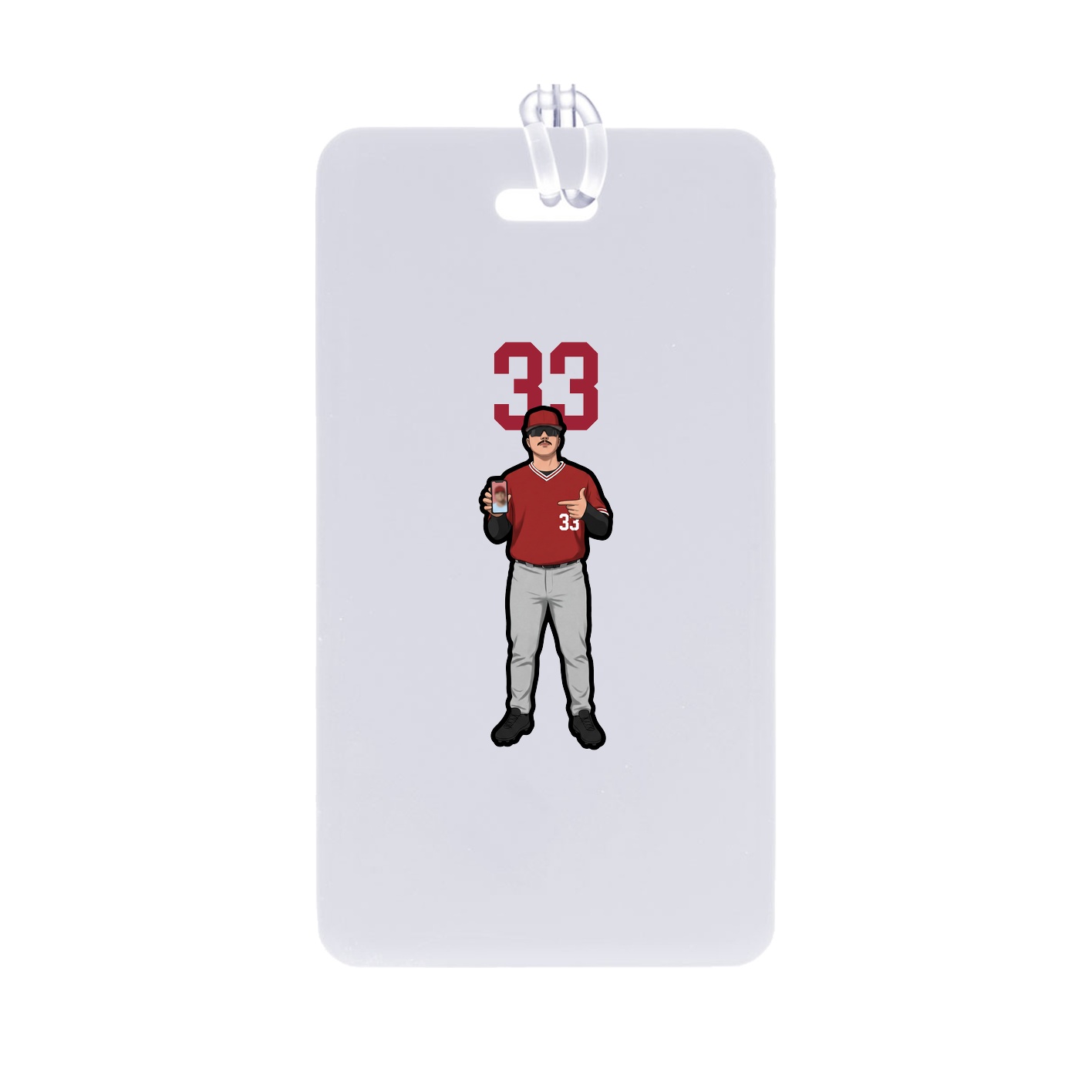 Bag Tag — Number Top in Classic