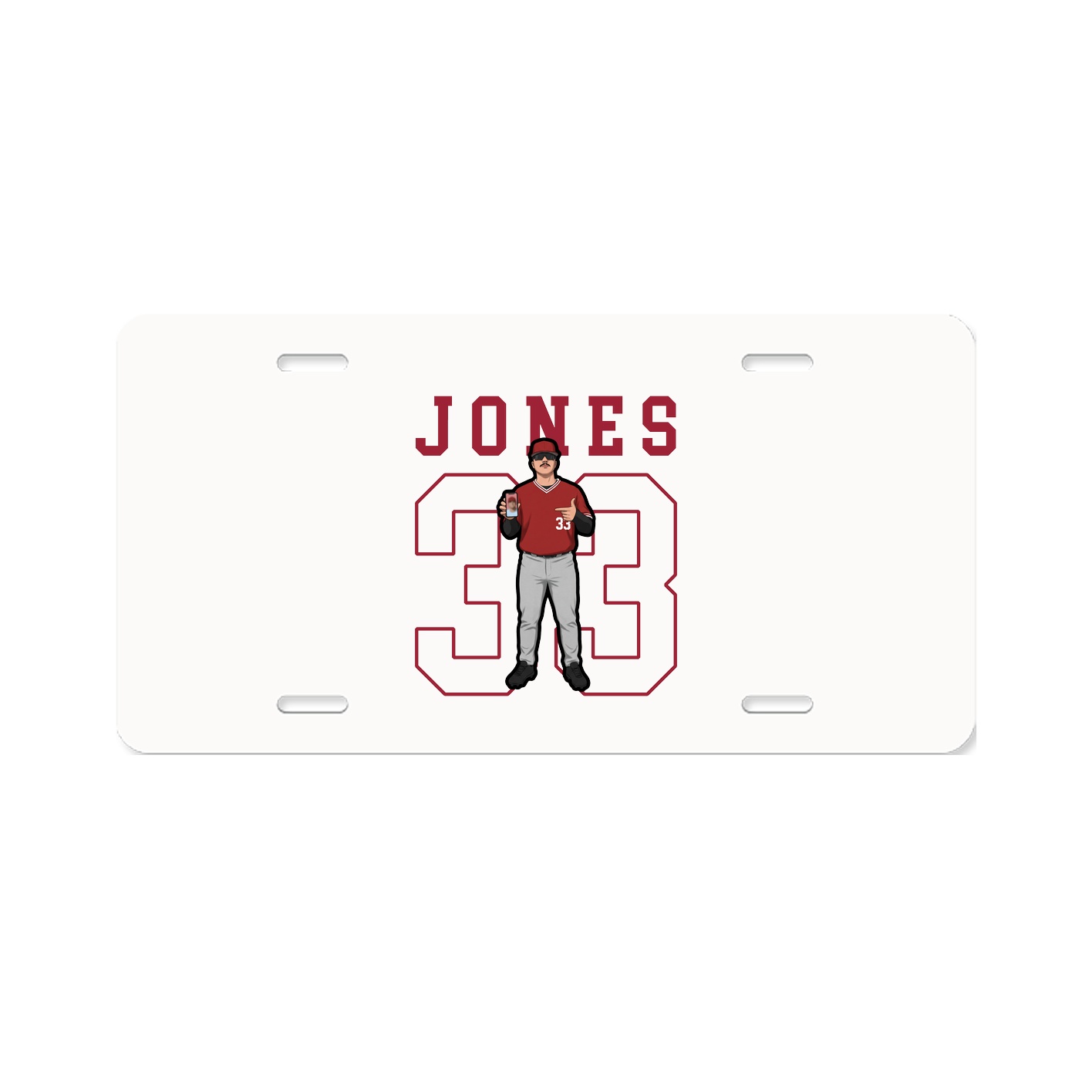 License Plate — Shirsey in Classic
