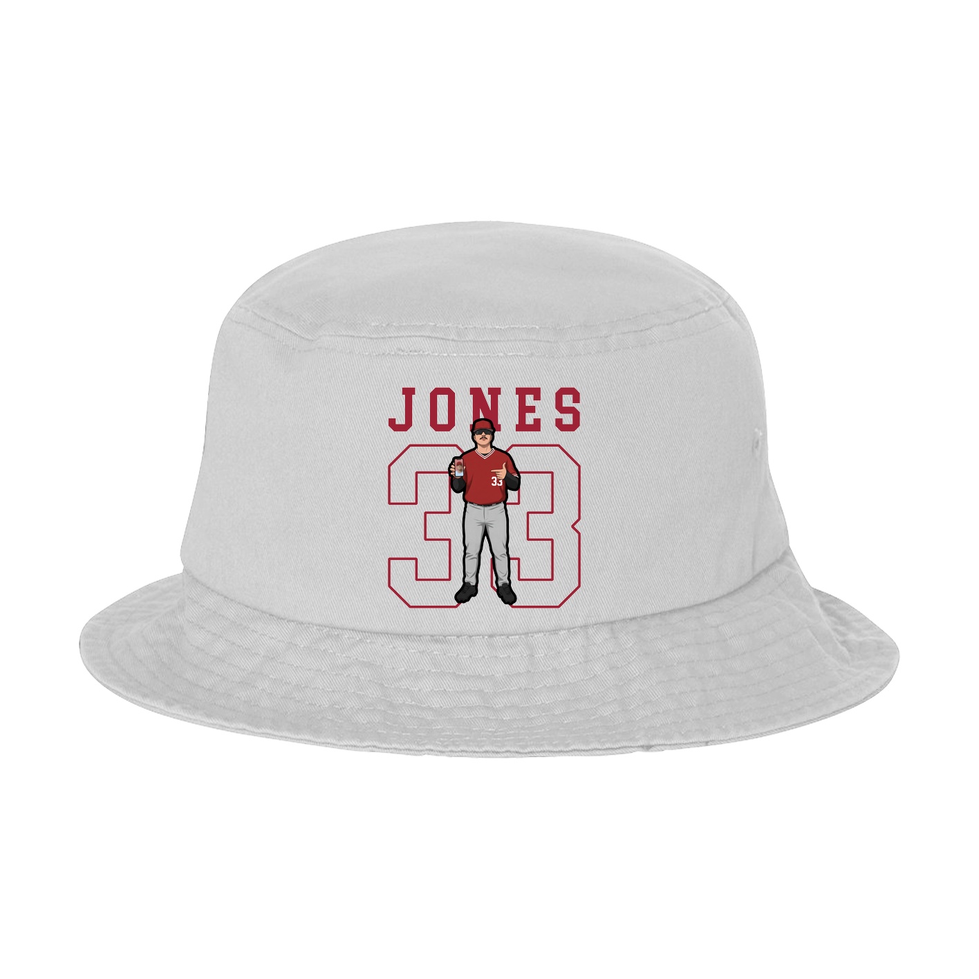 Bucket Cap — Shirsey in White
