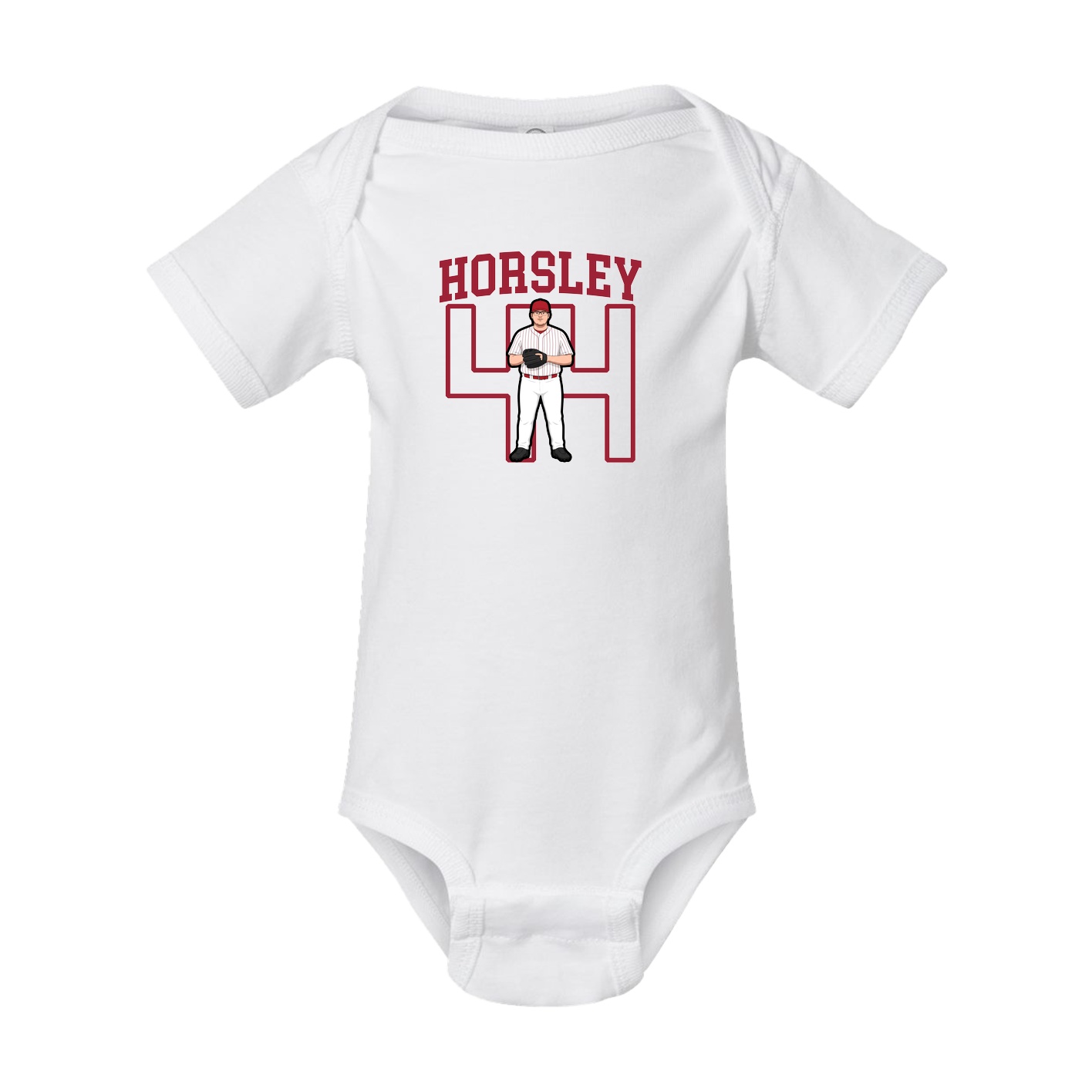 Baby Onesie — Shirsey in White