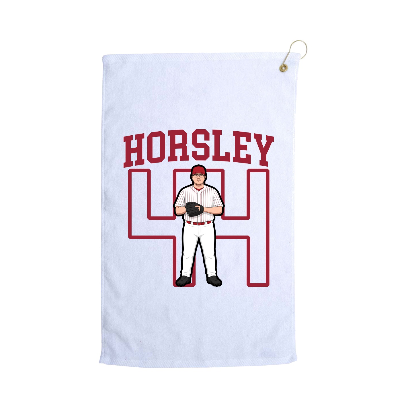 Golf Towel — Shirsey in White