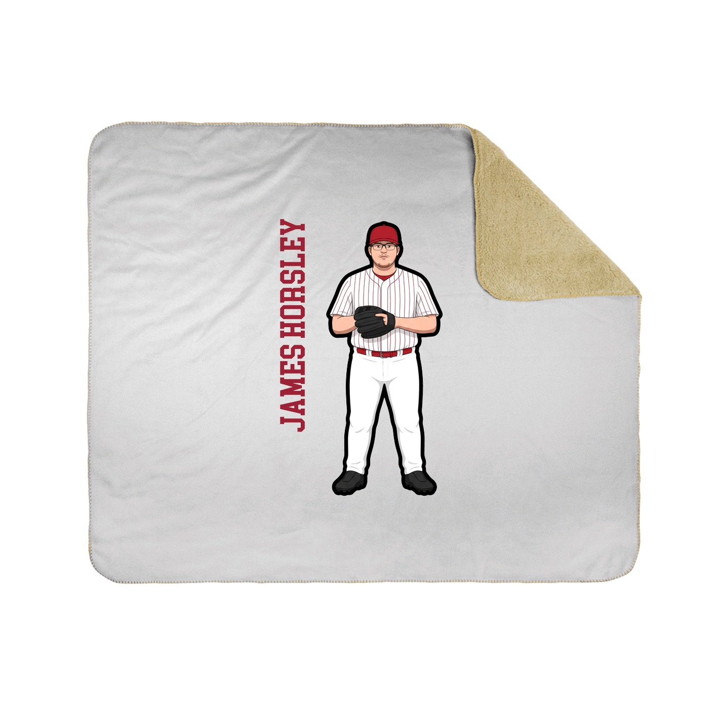 50x60 Sherpa Lined Throw Blanket