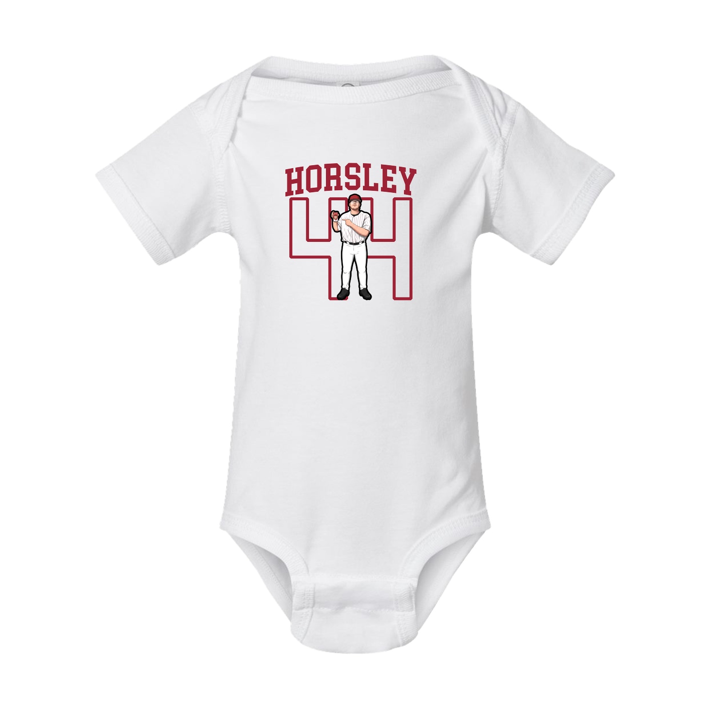 Baby Onesie — Shirsey in White