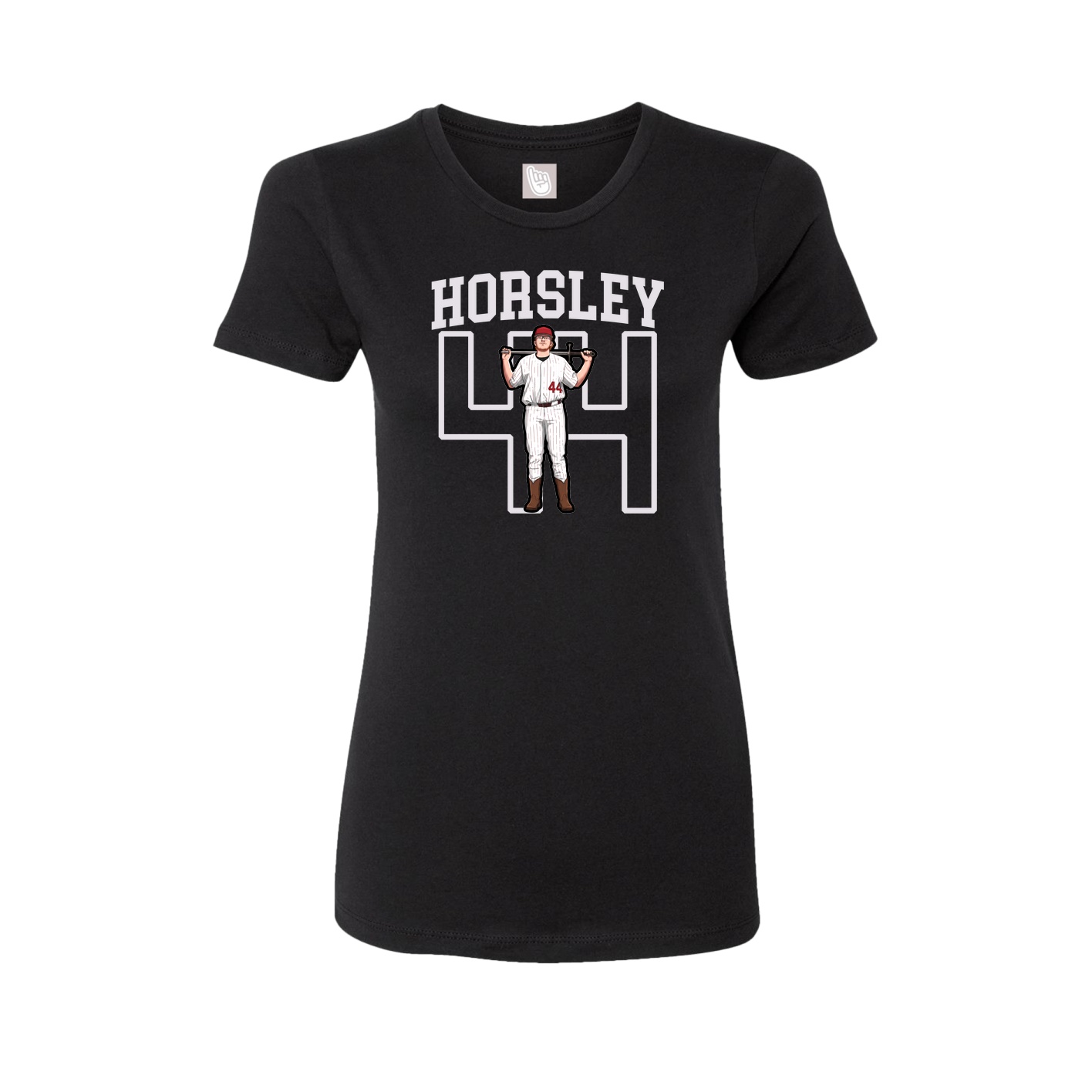 Fitted Women's Tee — Shirsey in Black