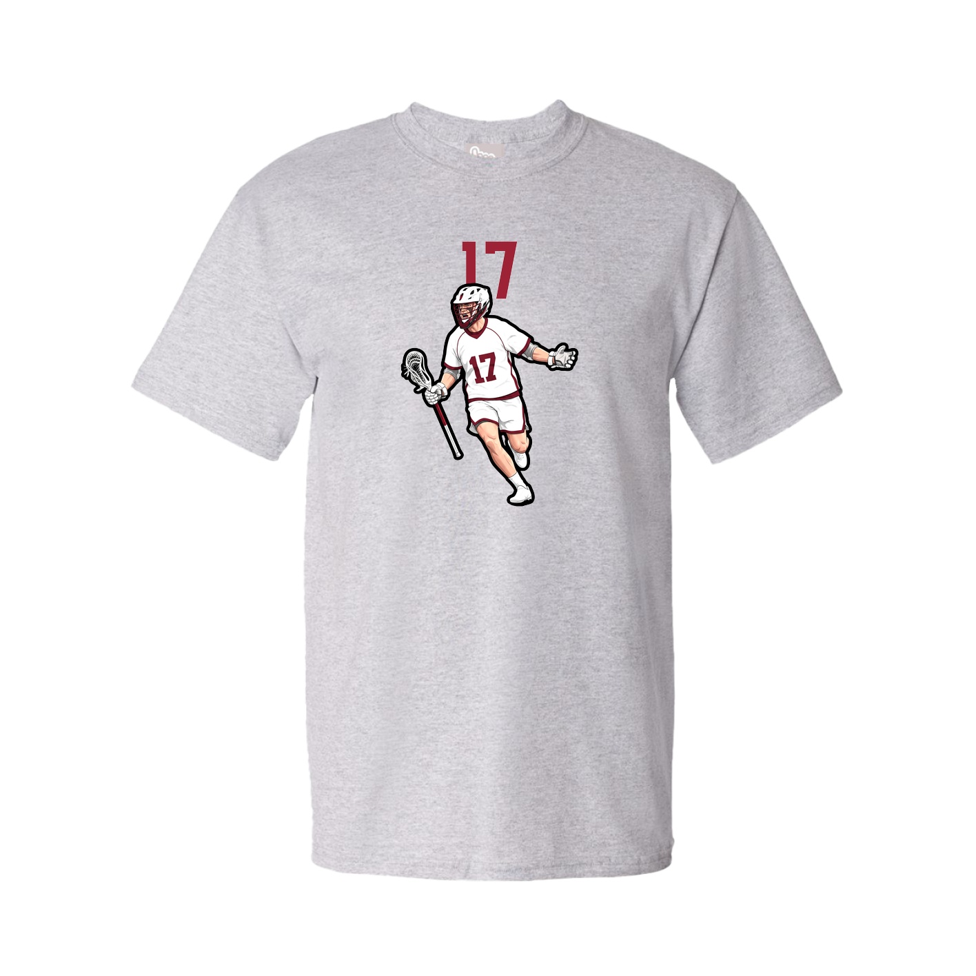 Tee — Number Top in Grey