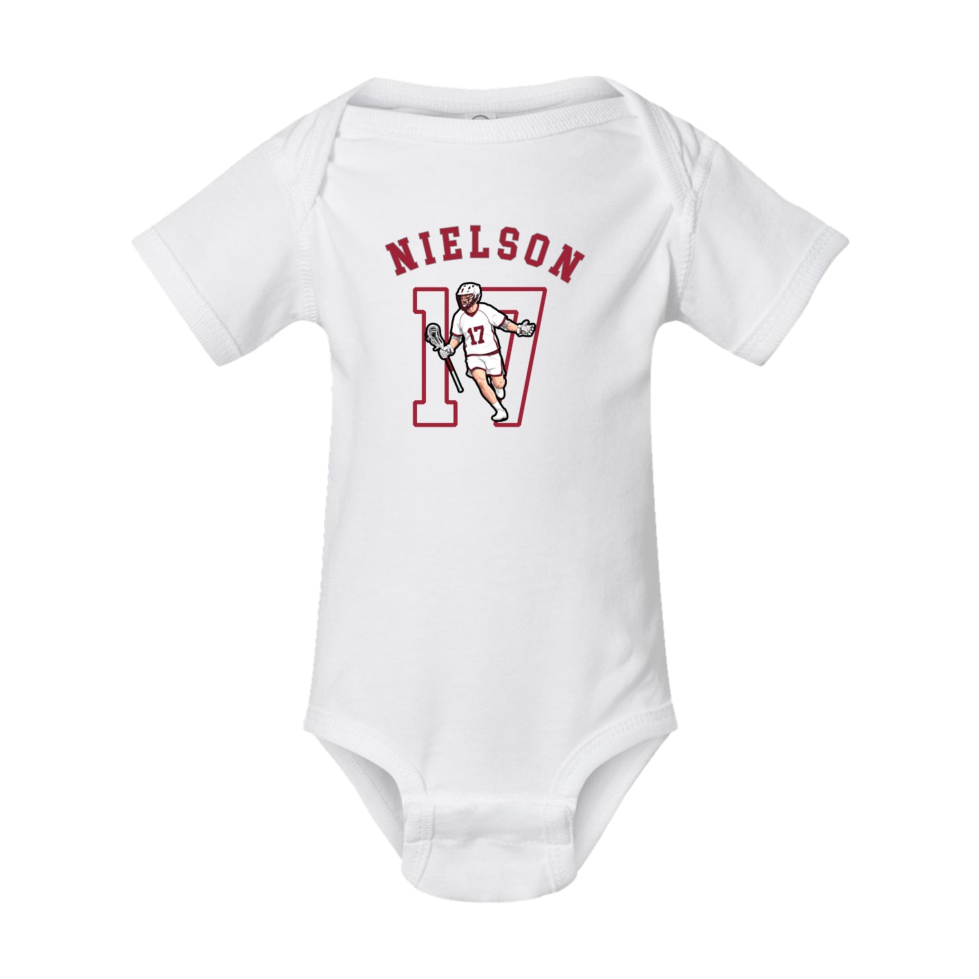 Baby Onesie — Shirsey Arch in White