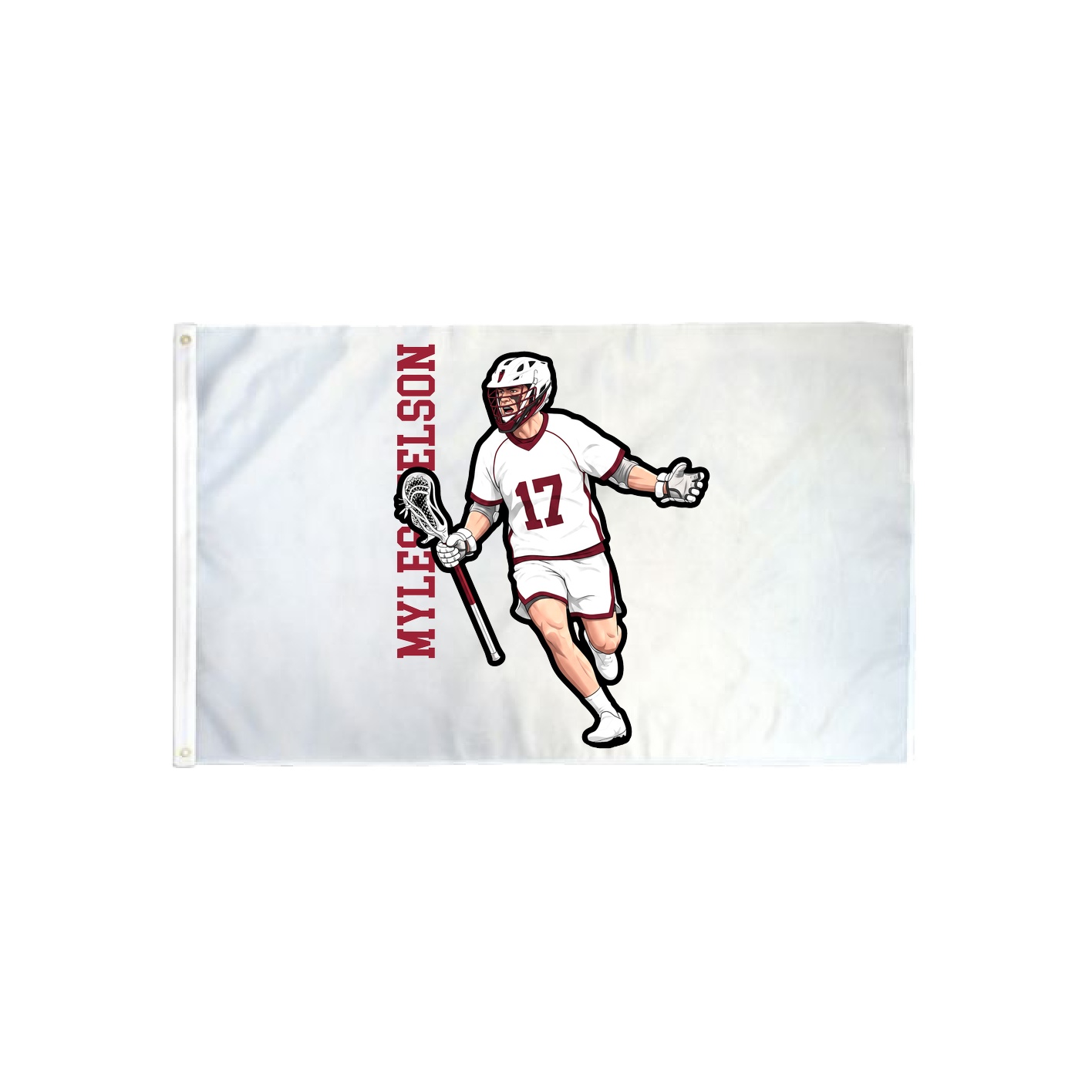 3x5 Flag — Name Vertical in Classic