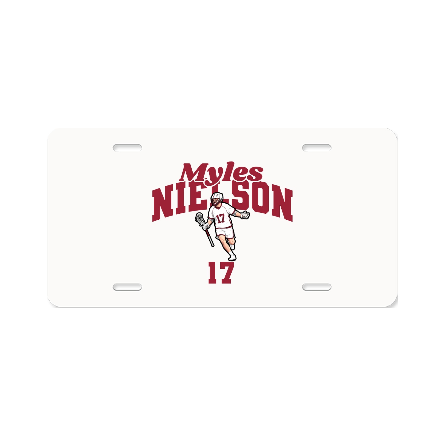 License Plate — Signature Arch in Classic