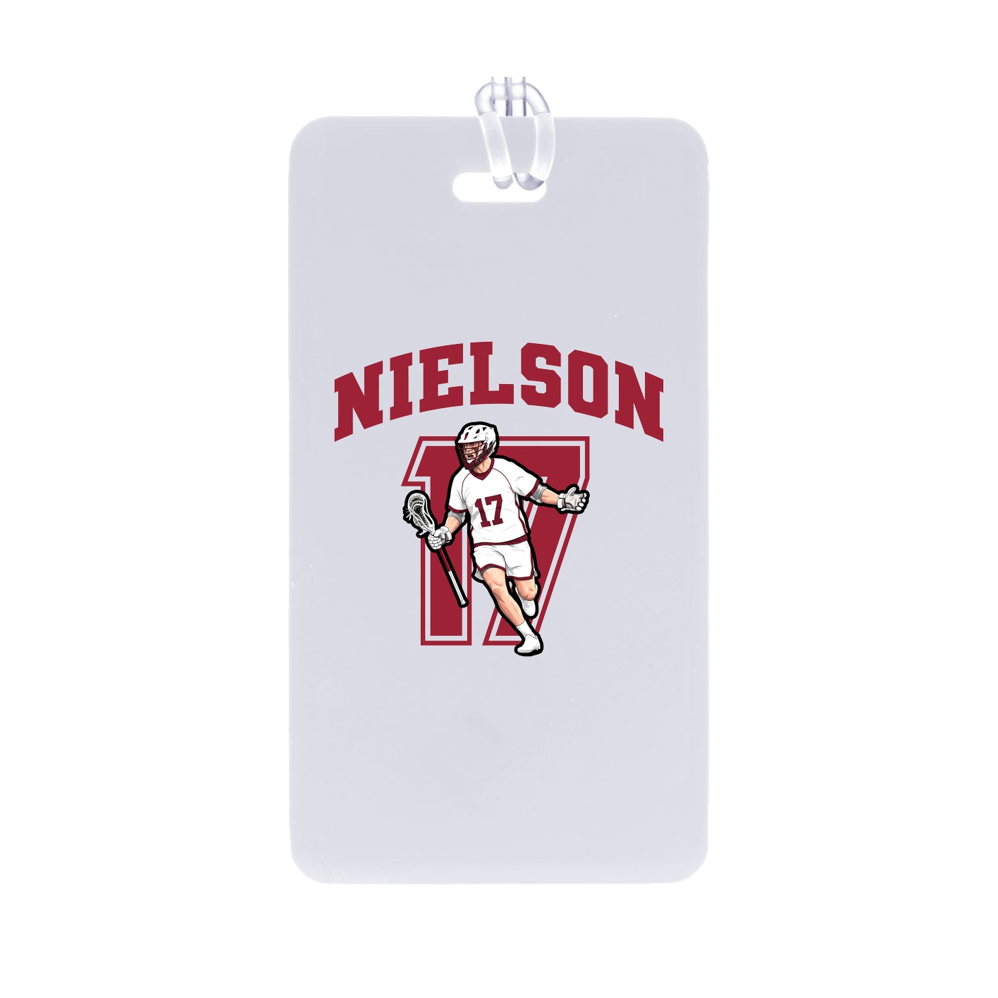 Bag Tag — Number in Classic