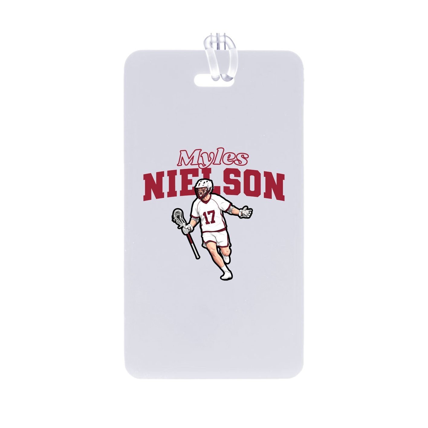 Bag Tag — Name Arch in Classic