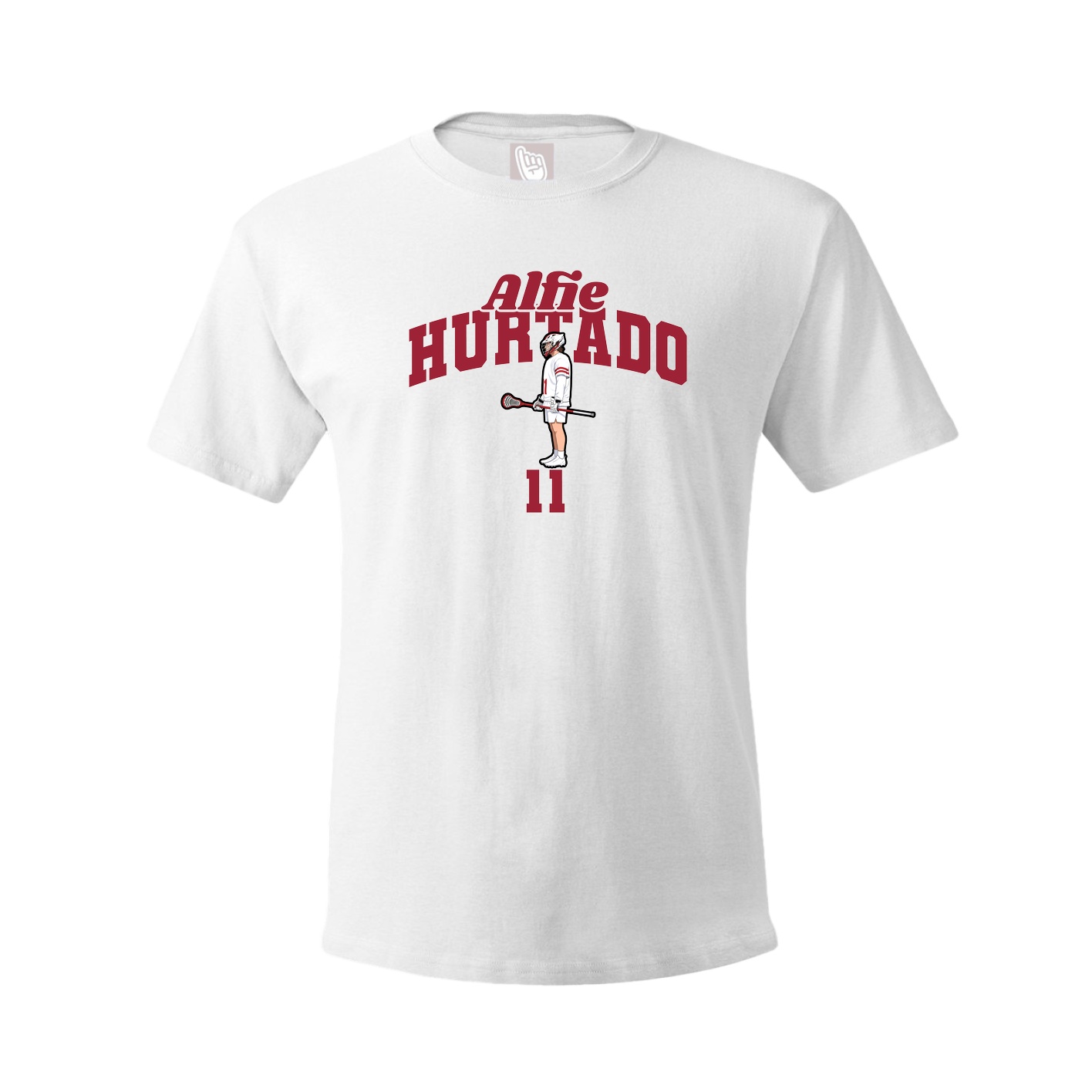Youth Tee — Signature Arch in White