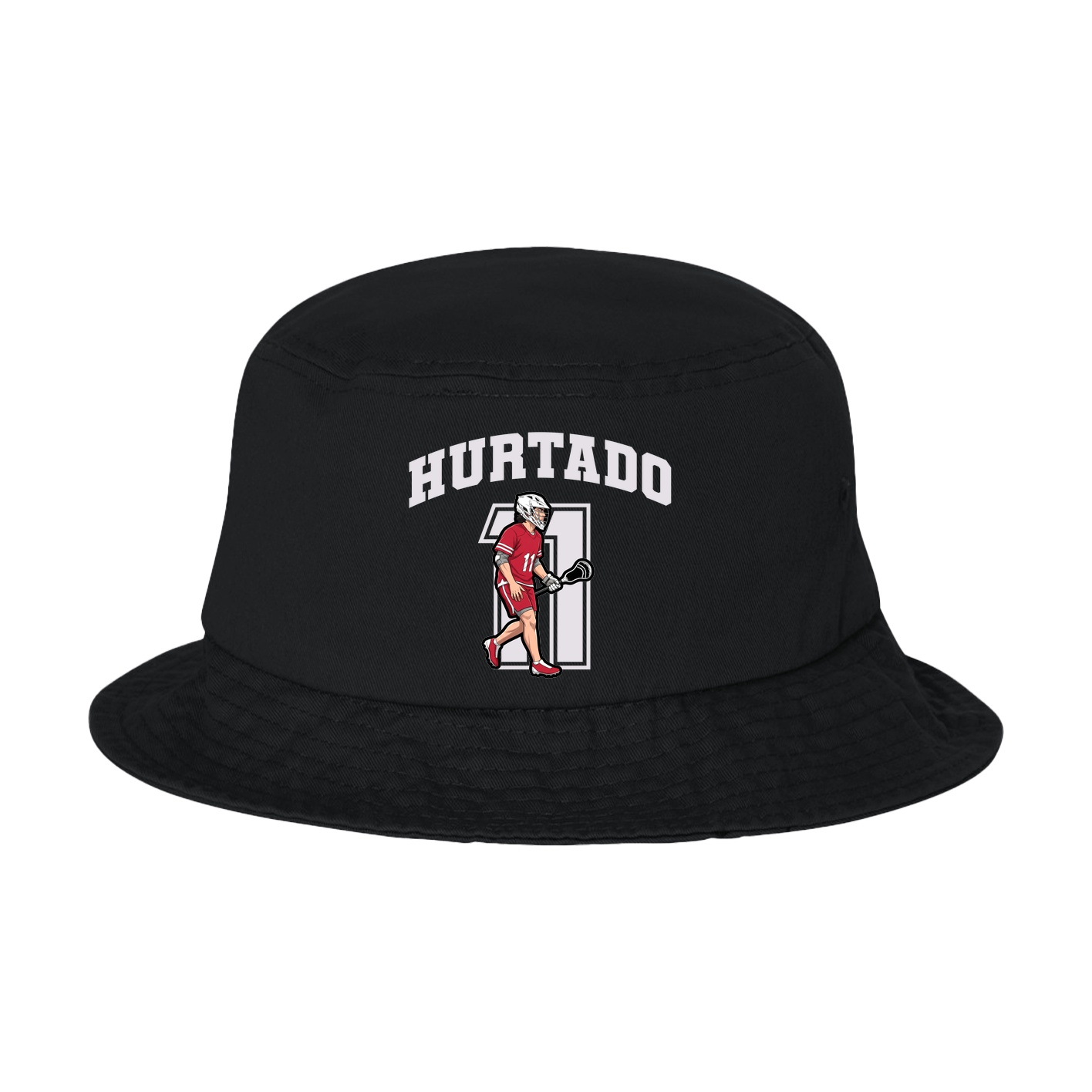 Bucket Cap — Number in Black