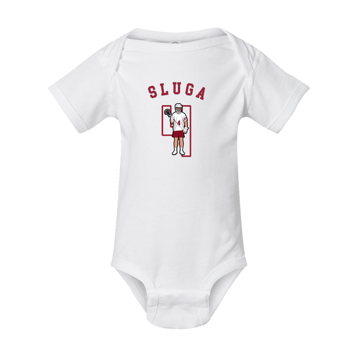 Baby Onesie — Shirsey Arch in White