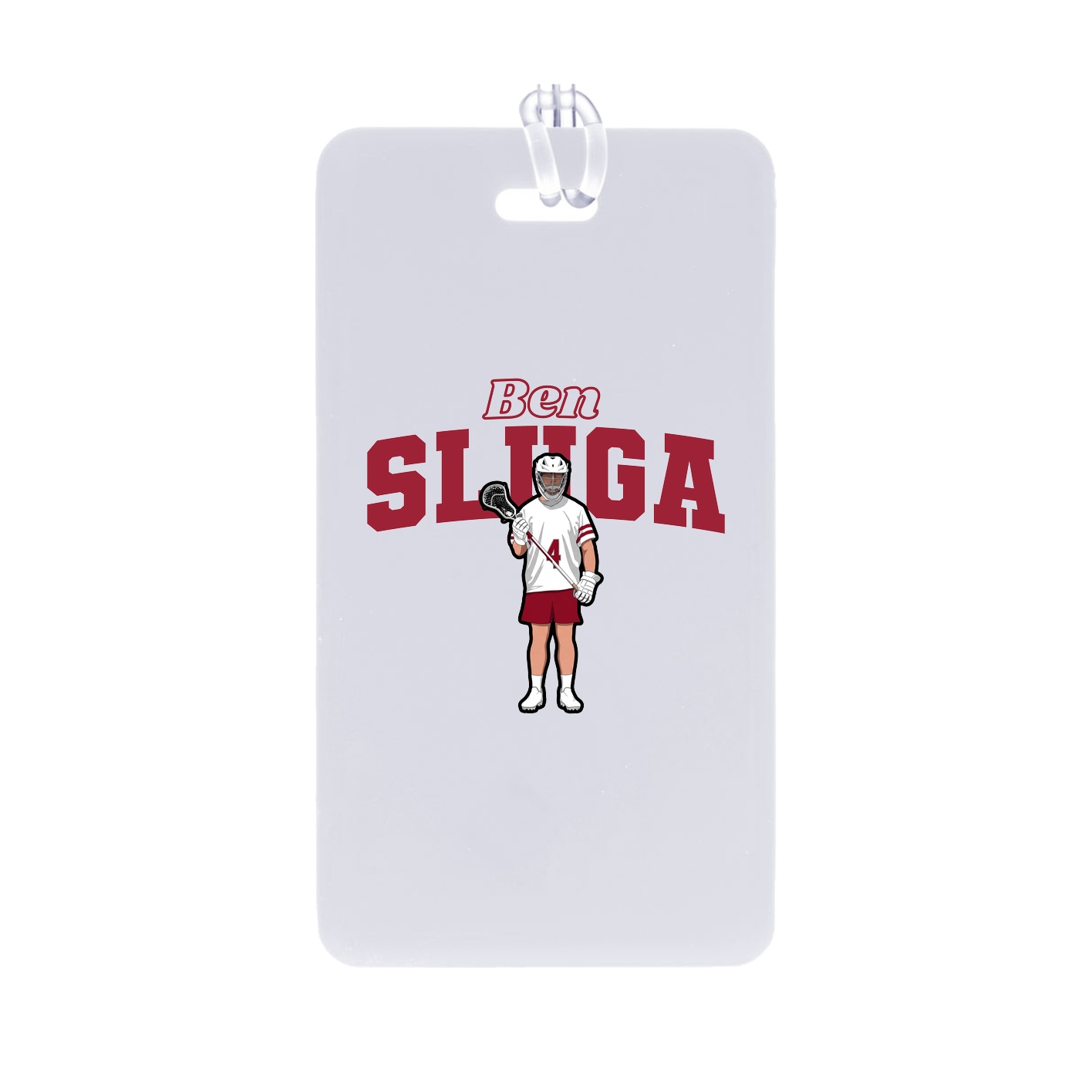 Bag Tag — Name Arch in Classic