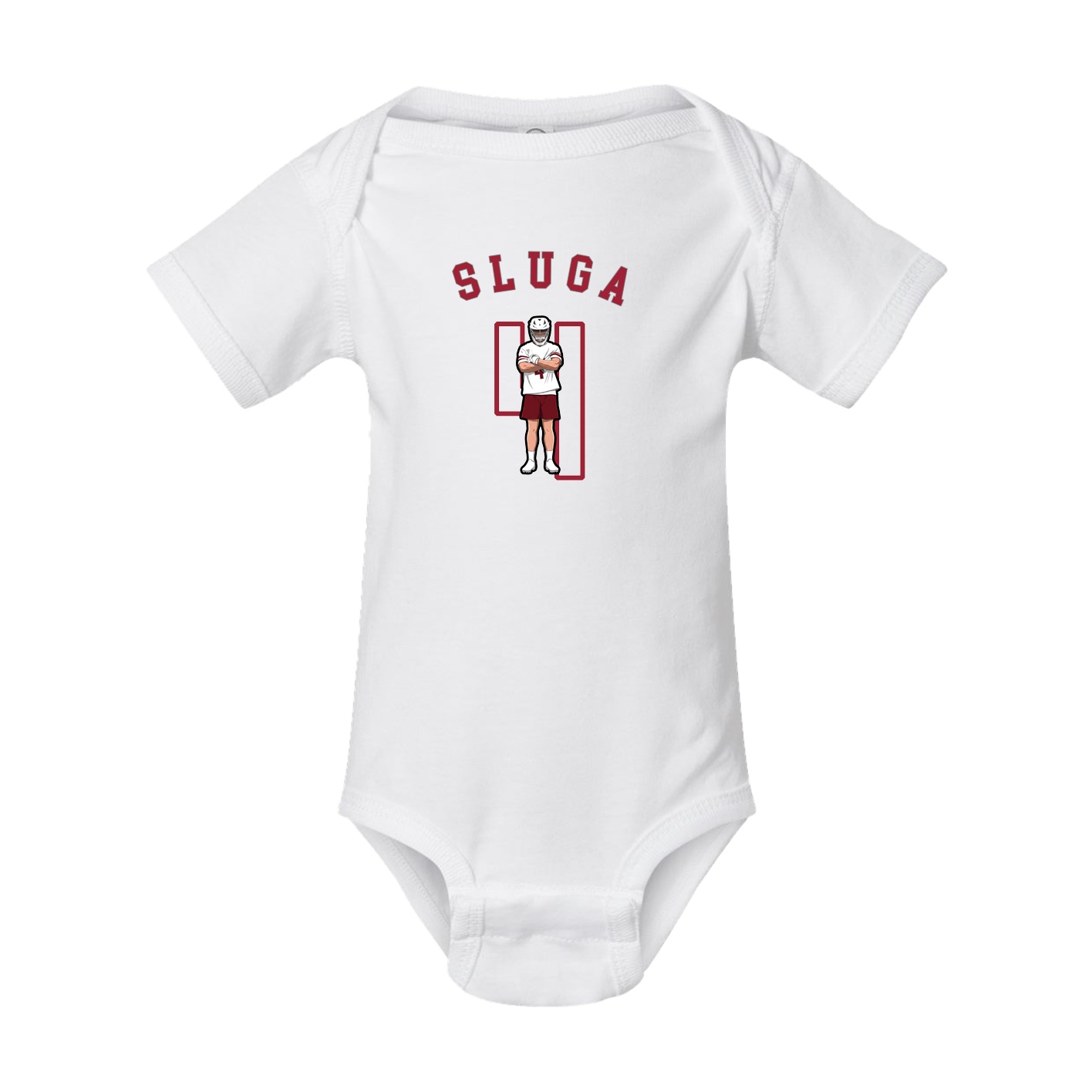 Baby Onesie — Shirsey Arch in White