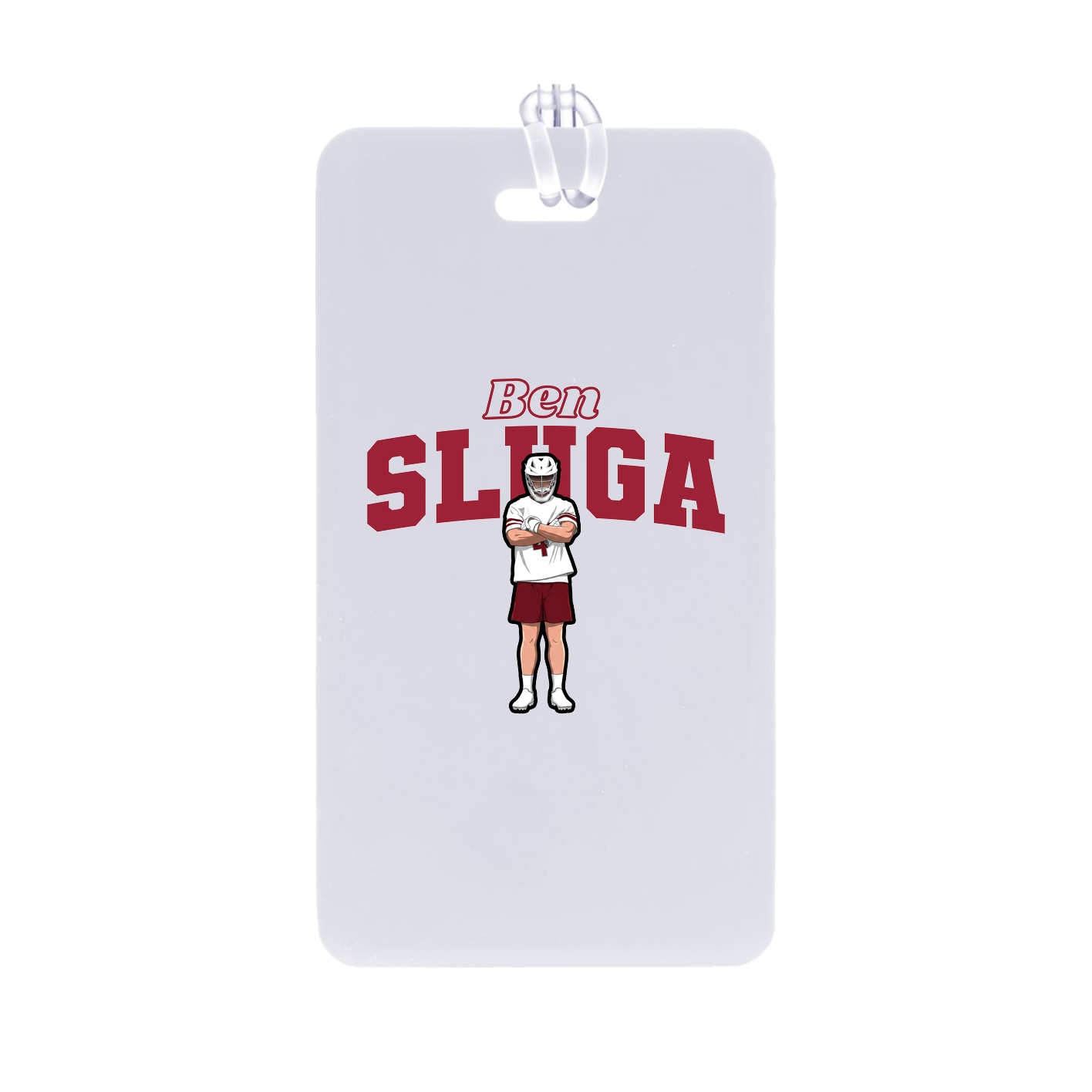 Bag Tag — Name Arch in Classic