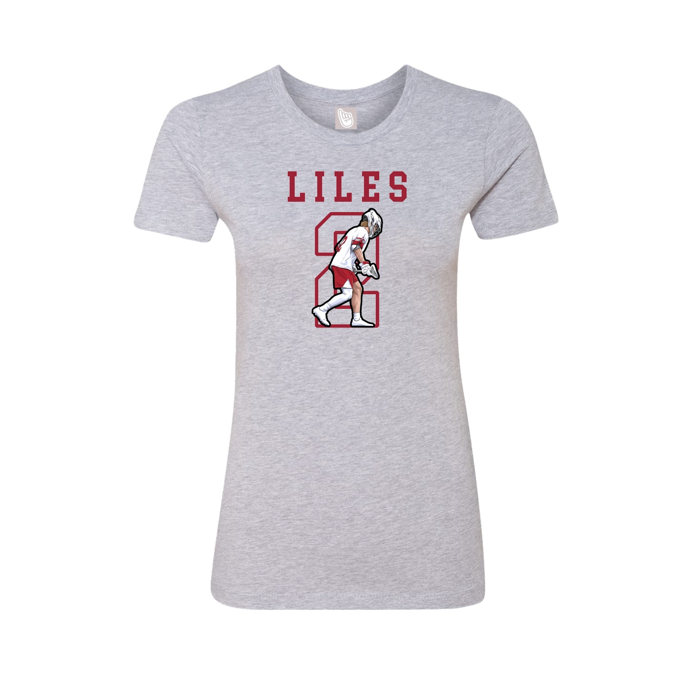 Fitted Women's Tee — Shirsey in Grey