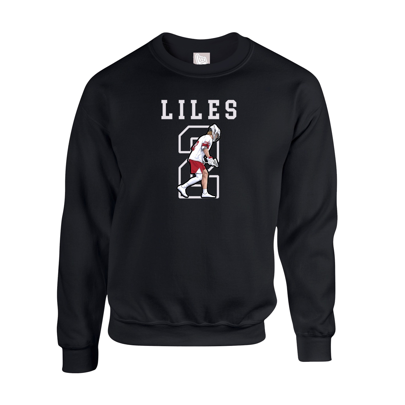 Fleece Crew — Shirsey in Black