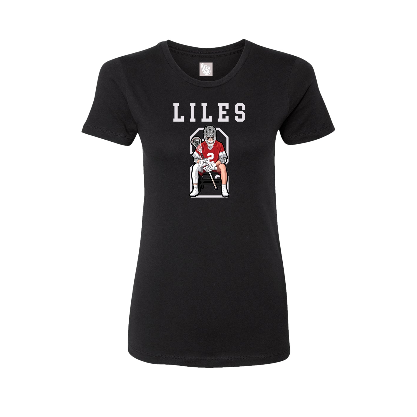 Fitted Women's Tee — Shirsey in Black