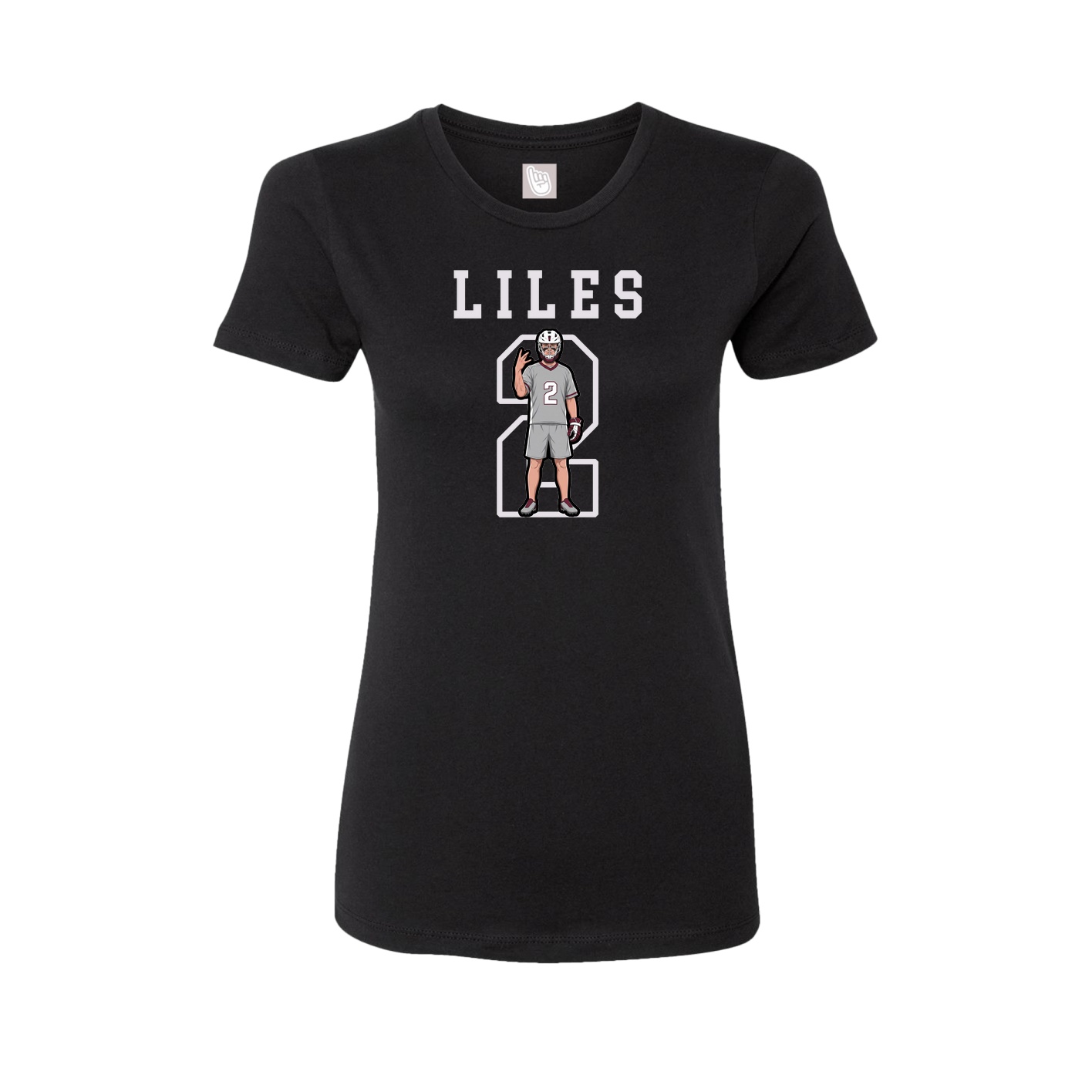 Fitted Women's Tee — Shirsey in Black