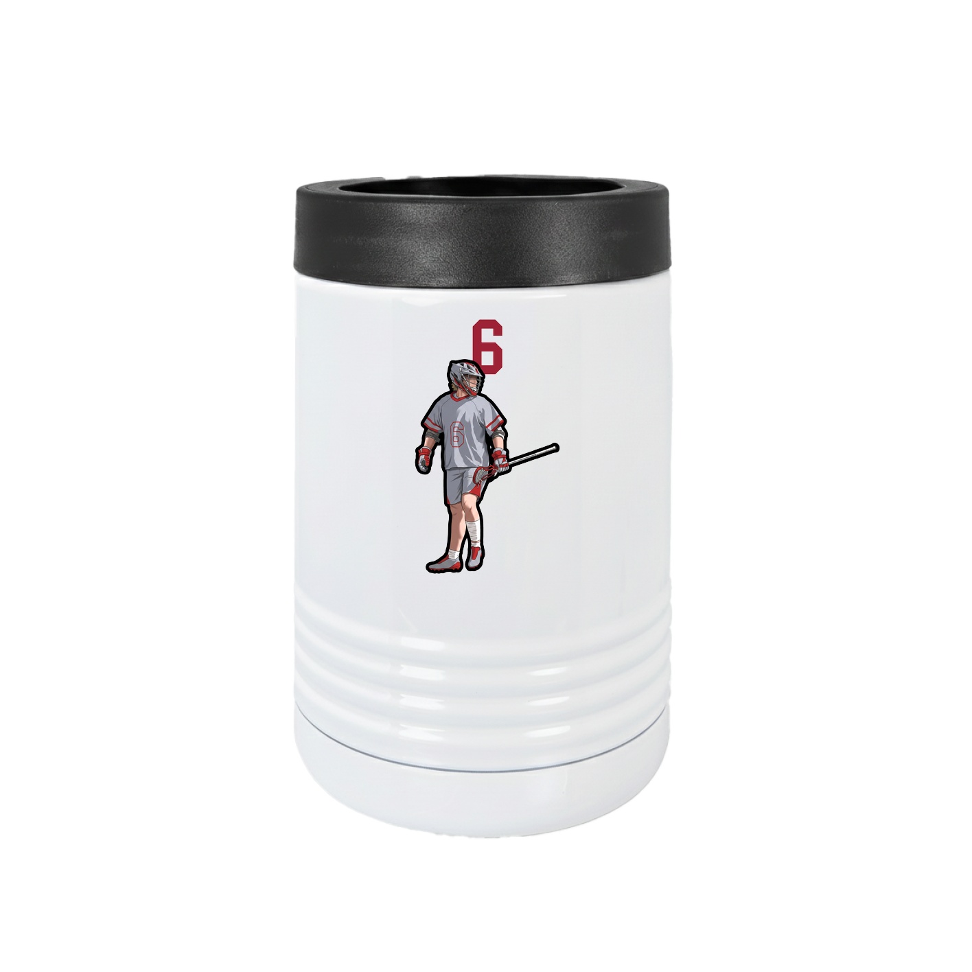 Beverage Holder — Number Top in White