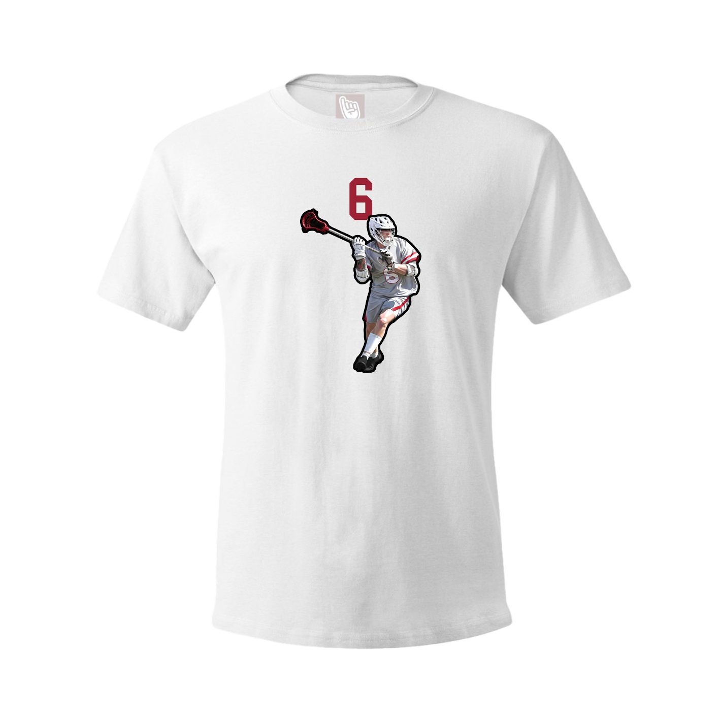 Tee — Number Top in White