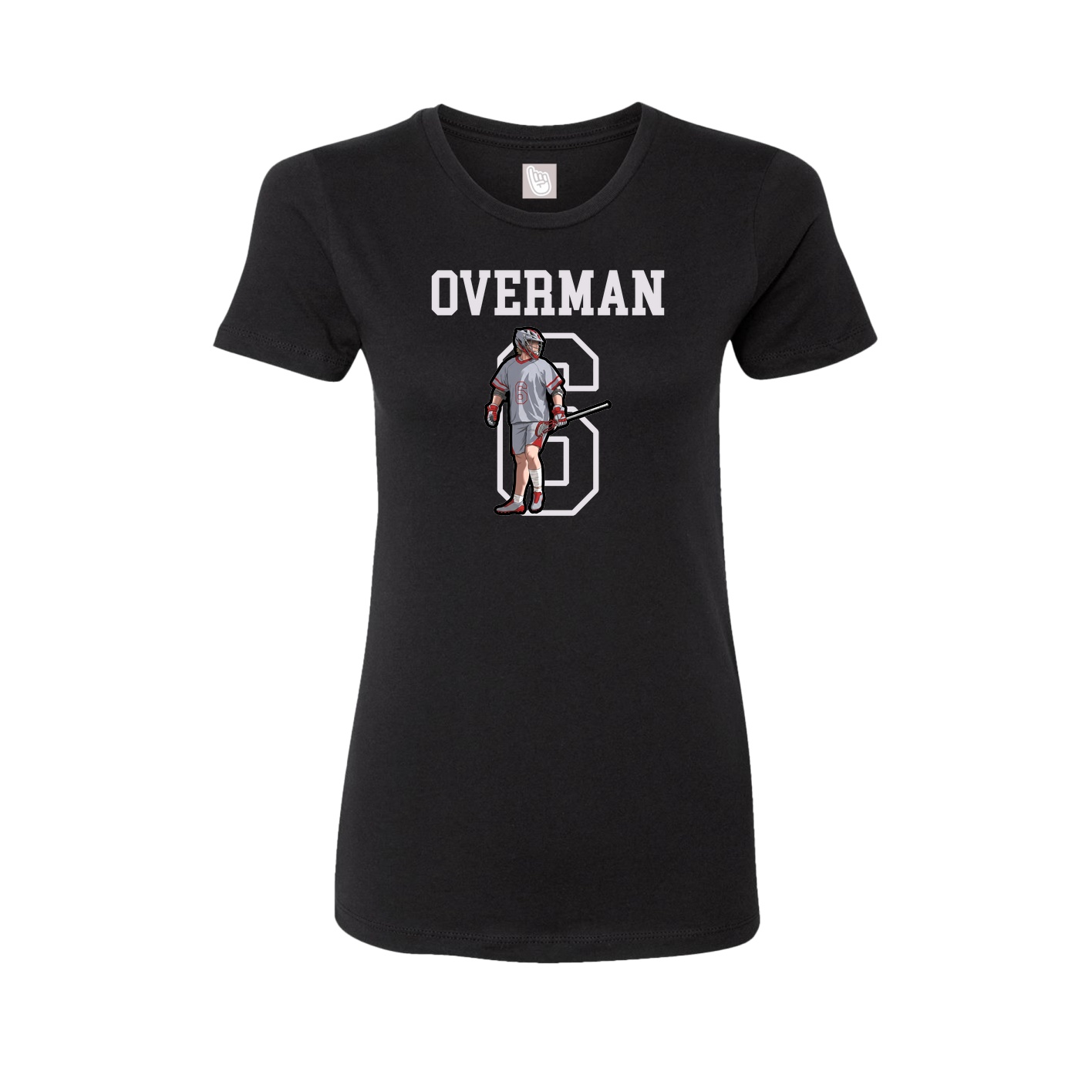 Fitted Women's Tee — Shirsey in Black
